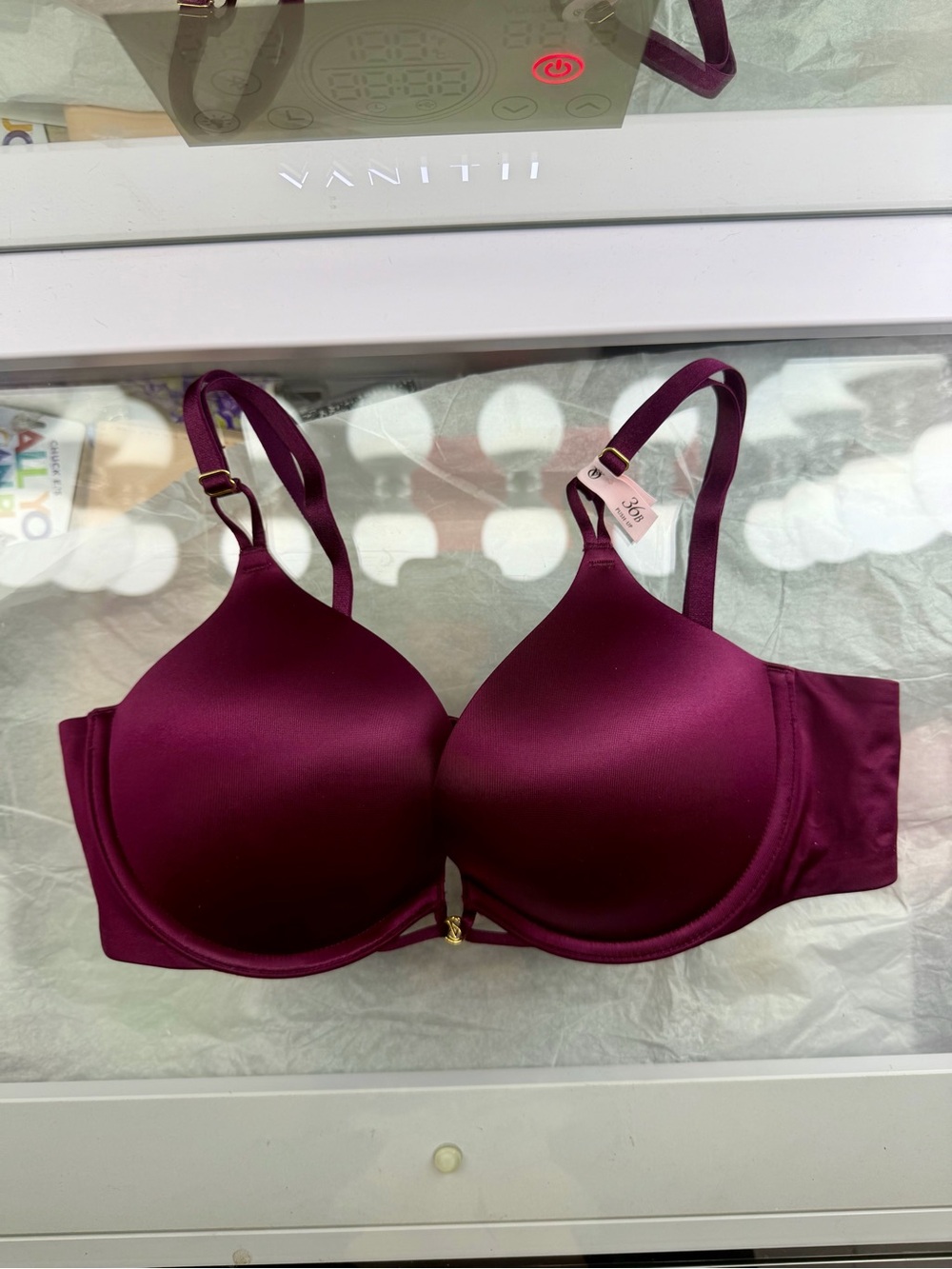 Victoria's Secret Smooth Molded Bra - Plum